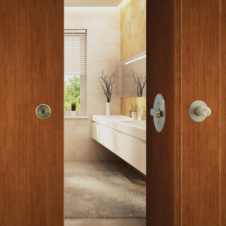 Privacy Lock For Sliding Barn Door, Sliding Barn Door Bathroom Privacy