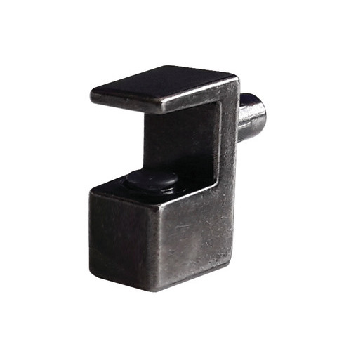 Hafele 284.11.201 Glass Shelf Support, Plug-in, 5mm Hole Diameter