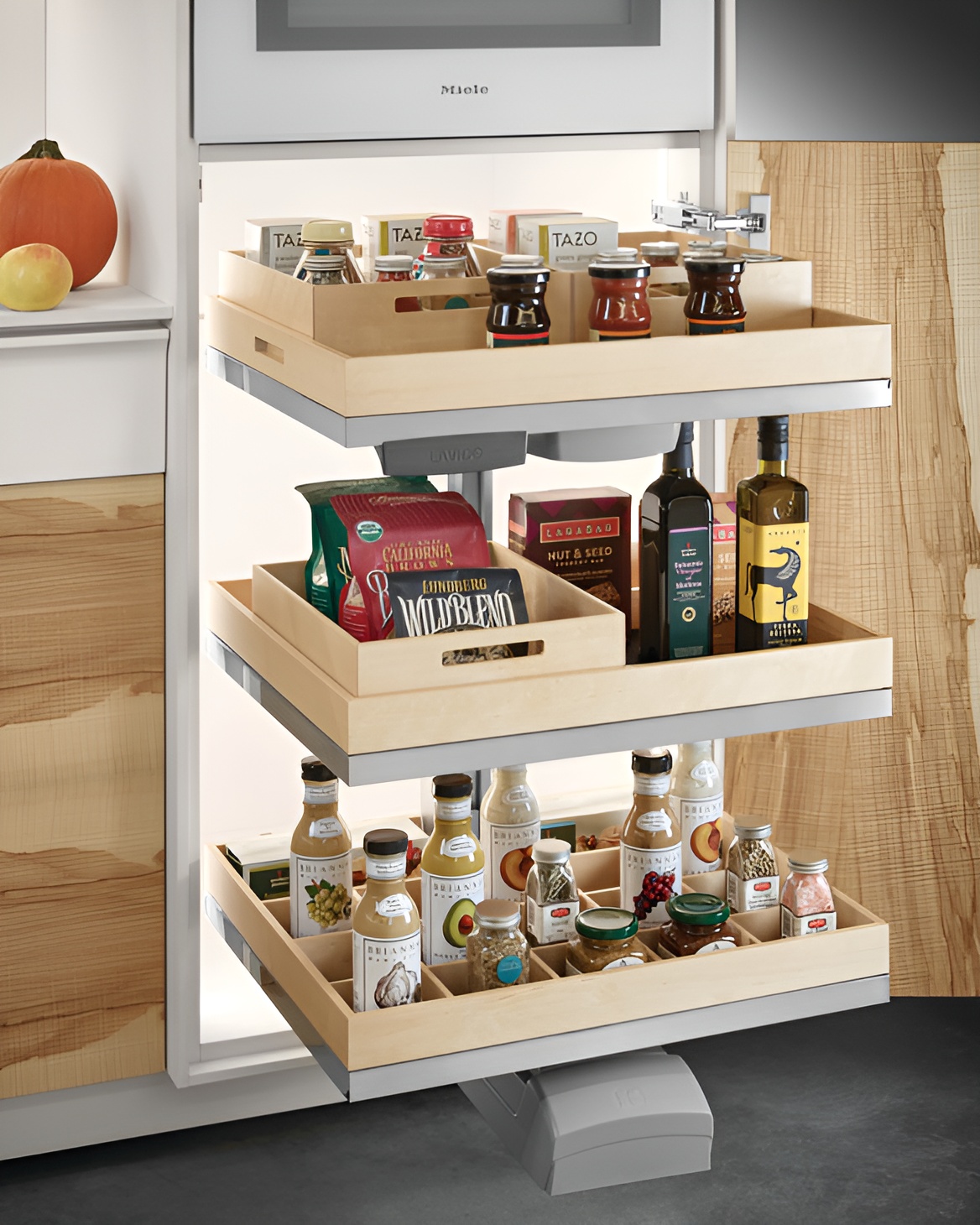 Hafele 549.64.796 Individual Adjustable Tray for LAVIDO Pantry PullOut